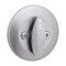 Kwikset Kwikset SmartKey Security Satin Chrome Metal Single Cylinder Deadbolt 96600-748 - alternate 4